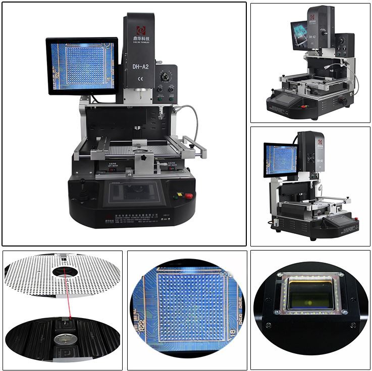 Mobile ic automatic reballing machine